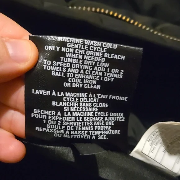 Cole Haan Black Medium Coat - Picture 5 of 5